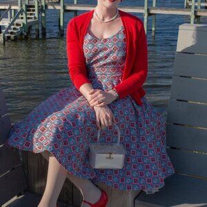 Handmade (by me) - Christmas Dress, size Medium